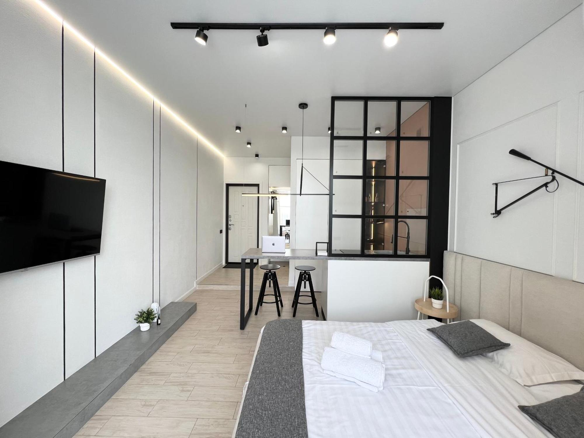 Квартира Smart В Новом Доме Pavlodar Bagian luar foto